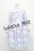 Angelic Pretty / Misty Sky Brilliant Colorワンピース  Aqua Symfony S-24-11-29-045-AP-OP-AS-ZS