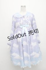 Angelic Pretty / Misty Sky Brilliant Colorワンピース  Aqua Symfony S-24-11-29-045-AP-OP-AS-ZS