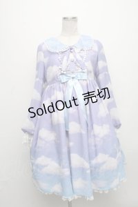 Angelic Pretty / Misty Sky Brilliant Colorワンピース  Aqua Symfony S-24-11-29-045-AP-OP-AS-ZS