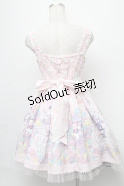 画像2: BABY,THE STARS SHINE BRIGHT / くみゃちゃんのKiraKira Sweets Halloween柄ジャンパースカートII  ピンク S-24-12-01-057-BA-OP-AS-ZS