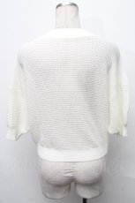 画像2: 【SALE】PINK HOUSE / アンサンブルカーディガン  オフ S-24-12-01-010-LO-BL-HR-ZT252 (2)
