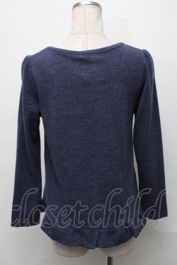 画像2: PINK HOUSE / 編みいちごニットプルオーバー  黒 S-24-12-01-022-LO-TO-HR-ZT160