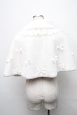 画像2: BABY,THE STARS SHINE BRIGHT / Ribbon Princessファーケープ  白 S-24-12-01-003-BA-CO-AS-ZS (2)