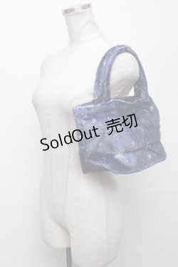 画像2: axes femme / ミニトートバッグ  紺 S-24-12-03-034-AX-BG-AS-ZT-K013