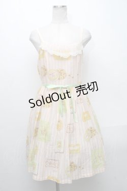 画像1: 【SALE】Leur Getter / パッケージレース付きワンピース  ピンク S-24-12-04-063-LU-OP-AS-ZT064