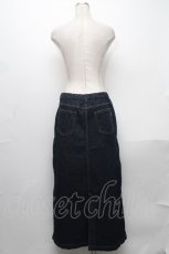 画像2: 【SALE】PINK HOUSE / サイドフリルデニムロングスカート   S-24-12-04-079-LO-SK-HR-ZT357 (2)