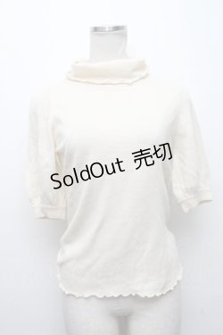 画像1: Ank Rouge / ハイネックニットトップス  オフ S-24-12-06-057-CA-TO-AS-ZS