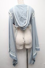 画像2: Ozz oneste / 着物袖ボレロ  サックス S-24-12-06-030-OO-TO-AS-ZS (2)