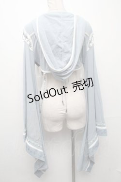 画像2: Ozz oneste / 着物袖ボレロ  サックス S-24-12-06-030-OO-TO-AS-ZS