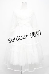 Angelic Pretty / Happy Humming Bunnyワンピースセット  白 S-24-12-08-056-AP-OP-AS-ZS