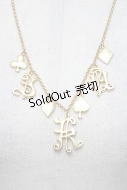 画像1: Jane Marple / トランプモチーフネックレス  ゴールド S-24-12-08-008-JM-AC-AS-ZS