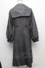 画像2: 【SALE】axes femme / セーラー襟クラシカルコート  グレー S-24-12-09-052-AX-CO-AS-ZTC007 (2)