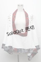 Qutie Frash / バタフライポンチョ  白 S-24-12-09-025-QU-JA-HR-ZS