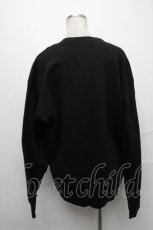 画像2: 【SALE】LAND by MILKBOY / LD BEAR スウェット  黒 S-24-12-13-048-MB-TO-AS-ZT343 (2)