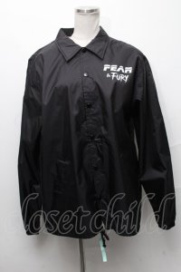 MILKBOY / FEAR&FURY コーチジャケット  黒 S-24-12-13-049-MB-TO-AS-ZT190