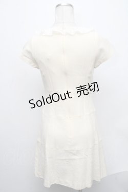 画像2: 【SALE】JESUS DIAMANTE / シフォンフリルワンピース 38 オフ S-24-12-13-055-JE-OP-AS-ZT235