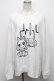 画像1: NieR Clothing / プリントトレーナー  白 S-24-12-15-063-PU-TO-HR-ZT376 (1)