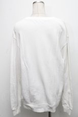 画像2: 【SALE】NieR CLOTHING / プリントトレーナー  白 S-24-12-15-063-PU-TO-HR-ZT376 (2)