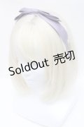 LOLITA / リボンレースカチューシャ  ラベンダー S-24-12-15-007-LO-AC-HR-ZS