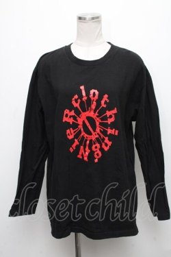 画像1: NieR Clothing / プリントカットソー  黒 S-24-12-15-039-PU-TO-AS-ZT408