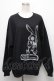 画像1: NieR Clothing / プリントトレーナー  黒 S-24-12-15-042-PU-TO-HR-ZT408 (1)