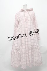 PINK HOUSE / オリジナルチェックワンピース  ピンク S-24-12-17-051-LO-OP-AS-ZS