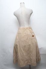 画像2: 【SALE】PINK HOUSE / チェリーワッペンスカート  ベージュ S-24-12-17-076-LO-SK-AS-ZT357 (2)