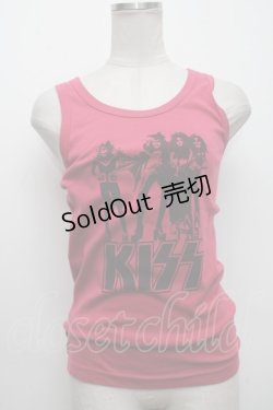 画像1: HYSTERIC GLAMOUR / KISS　タンクトッフ゜  ピンク S-24-12-17-015-PU-TO-AS-ZS