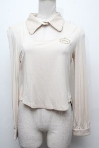 abilletage / シャツカラーカットソー  オフ S-24-12-17-041-GO-TO-AS-ZT143