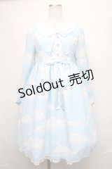 Angelic Pretty / Misty Skyワンピース  サックス S-24-12-23-075-AP-OP-AS-ZS