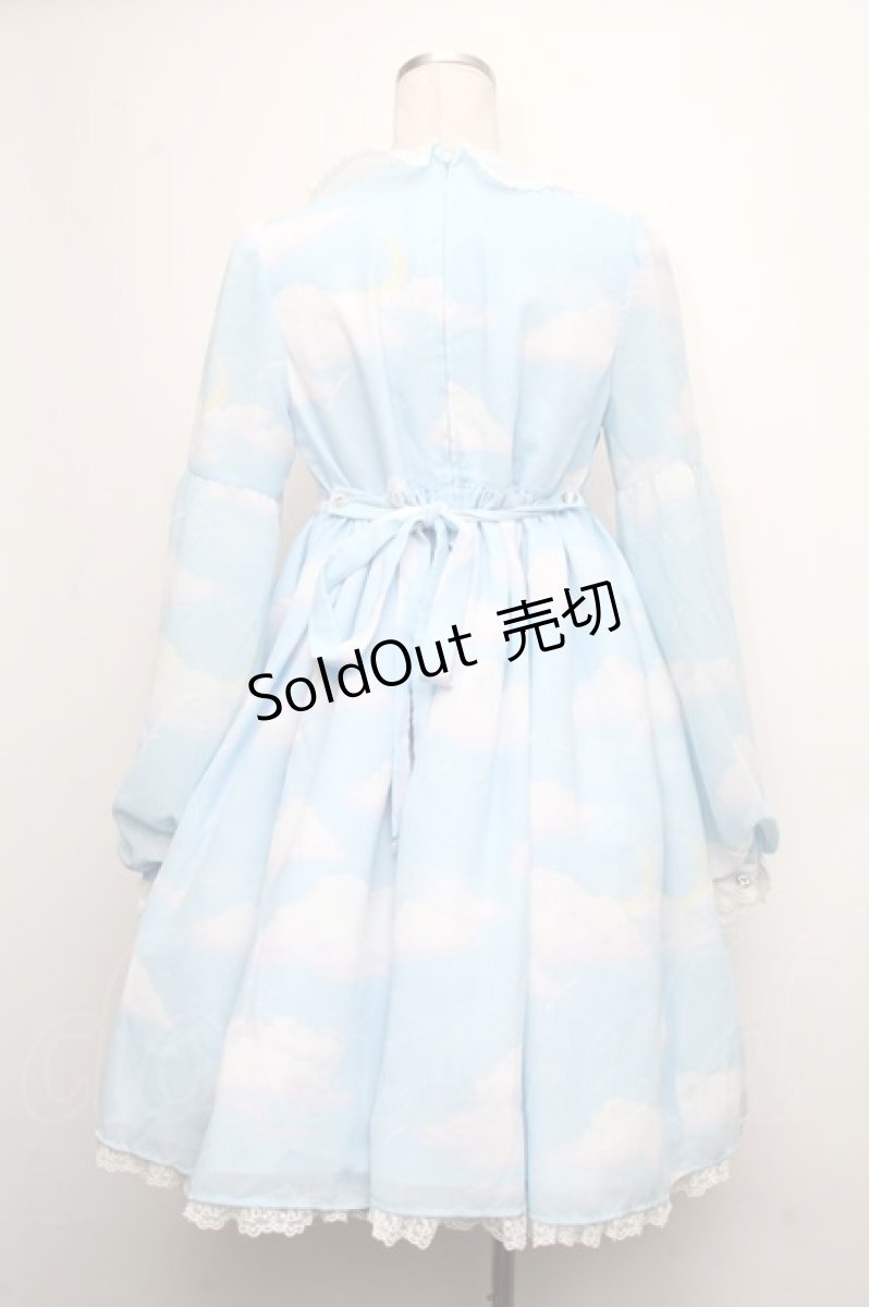 画像2: Angelic Pretty / Misty Skyワンピース  サックス S-24-12-23-075-AP-OP-AS-ZS (2)