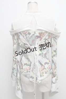 画像2: Ozz oneste / 着物袖トップス  白 S-24-12-23-040-OO-TO-AS-ZS