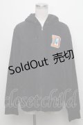 HYSTERIC GLAMOUR / DETROIT ROCKワッペンパーカー  紺 S-24-12-23-048-PU-OP-HR-ZS