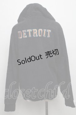 画像2: HYSTERIC GLAMOUR / DETROIT ROCKワッペンパーカー  紺 S-24-12-23-048-PU-OP-HR-ZS