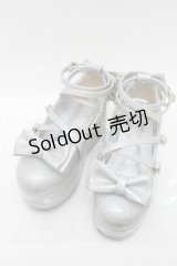 Angelic Pretty / Dreamy Twinkleシューズ  シルバー S-24-12-24-009-AP-SH-HR-ZS