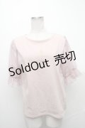 m petit by misako / MSシアーソデプルオーバー  ピンク S-24-12-24-024-LO-TO-HR-ZS