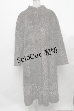 画像1: PUNK / レオパードファーコート  ブラウン S-24-12-24-038-PU-JA-AS-ZT-C008