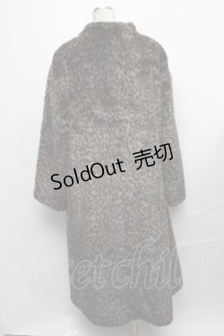 画像2: PUNK / レオパードファーコート  ブラウン S-24-12-24-038-PU-JA-AS-ZT-C008