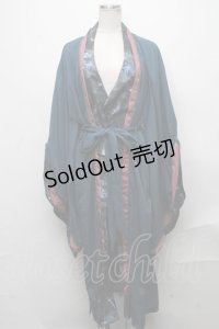 Ozz oneste / なむあみだ仏っ!コラボ着物袖カーディガン  グリーン S-24-12-27-057-OO-JA-AS-ZT055