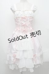 BABY,THE STARS SHINE BRIGHT / ミカエルの祝福ジャンパースカート  ピンク S-24-12-29-066-BA-OP-AS-ZS