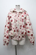 画像1: PINK HOUSE / Jコスモスプリントフード付きブルゾン  ピンク S-24-12-29-023-LO-CO-AS-ZTC005 (1)