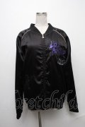 galaxxxy / 刺繍ブルゾン  黒 S-24-12-29-044-PU-JA-AS-ZT063