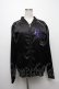 画像1: galaxxxy / 刺繍ブルゾン  黒 S-24-12-29-044-PU-JA-AS-ZT063 (1)