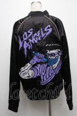 画像2: 【SALE】galaxxxy / 刺繍ブルゾン  黒 S-24-12-29-044-PU-JA-AS-ZT063 (2)