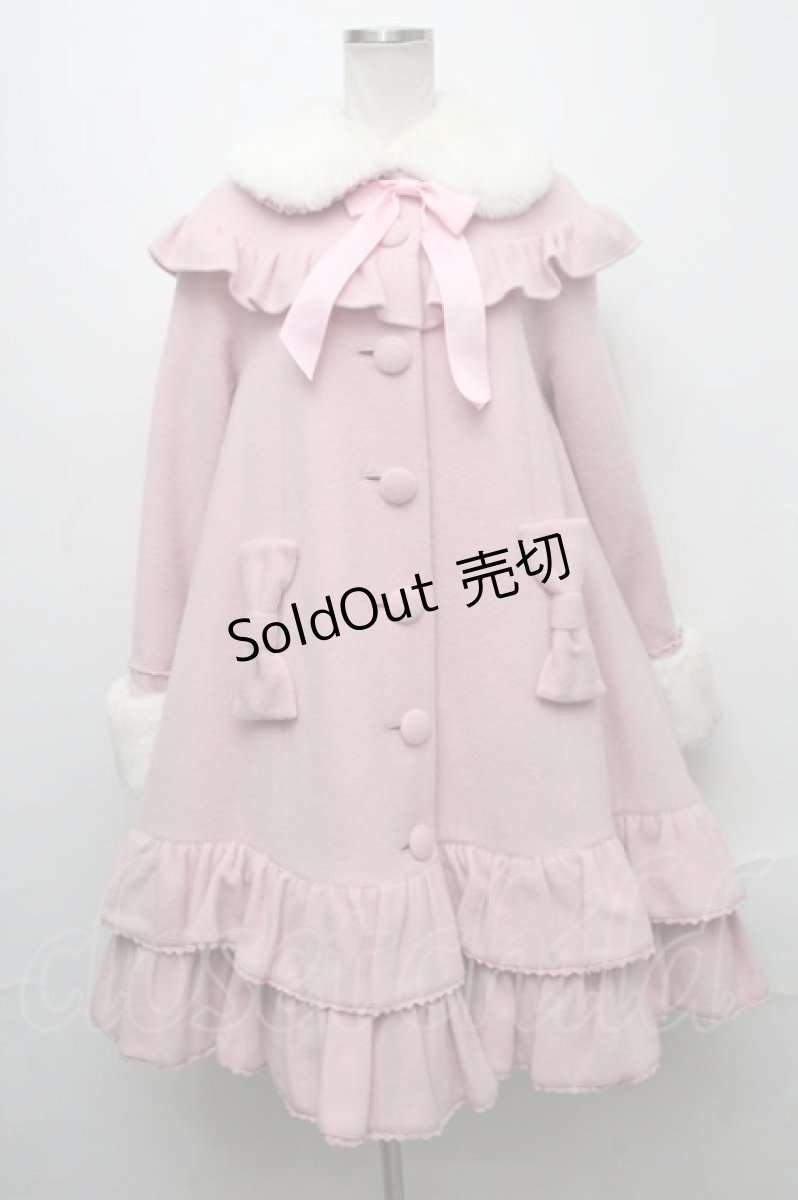 画像1: Angelic Pretty / ドロシーコート  ピンク S-24-12-29-046-AP-CO-HR-ZS (1)