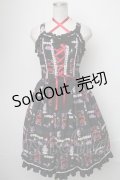 metamorphose / Disney Alice in Wonderlandジャンパースカートセット  黒 S-25-01-05-064-ME-OP-HR-ZS