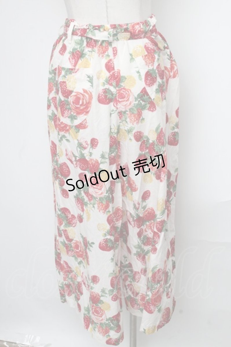 画像2: 【SALE】Jane Marple / Strawberry palaceのパンツ  オフ S-25-01-05-078-JM-PA-AS-ZT360 (2)