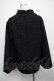 画像2: NieR Clothing / ラメツイードジャケット  黒 S-25-01-05-036-PU-JA-AS-ZT188 (2)