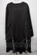 画像1: NieR Clothing / ZIPワンピース  黒 S-25-01-05-037-PU-OP-AS-ZT190 (1)