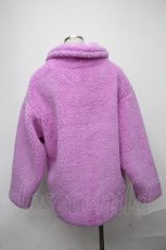 画像2: 【SALE】PUNK / ボアブルゾン  紫 S-25-01-05-039-PU-JA-AS-ZTC007 (2)
